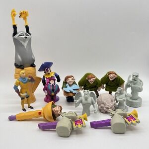 Disney‎ Hunchback of Notre Dame Lot Of 14 Burger King McDonald's Kids Meal Toys